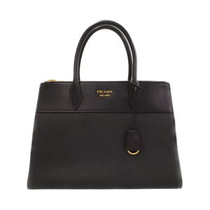 Prada Paradigme 2way tote Crossbody bag Saffiano leather Black